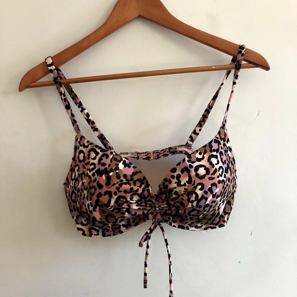CHEETAH BIKINI TOP
